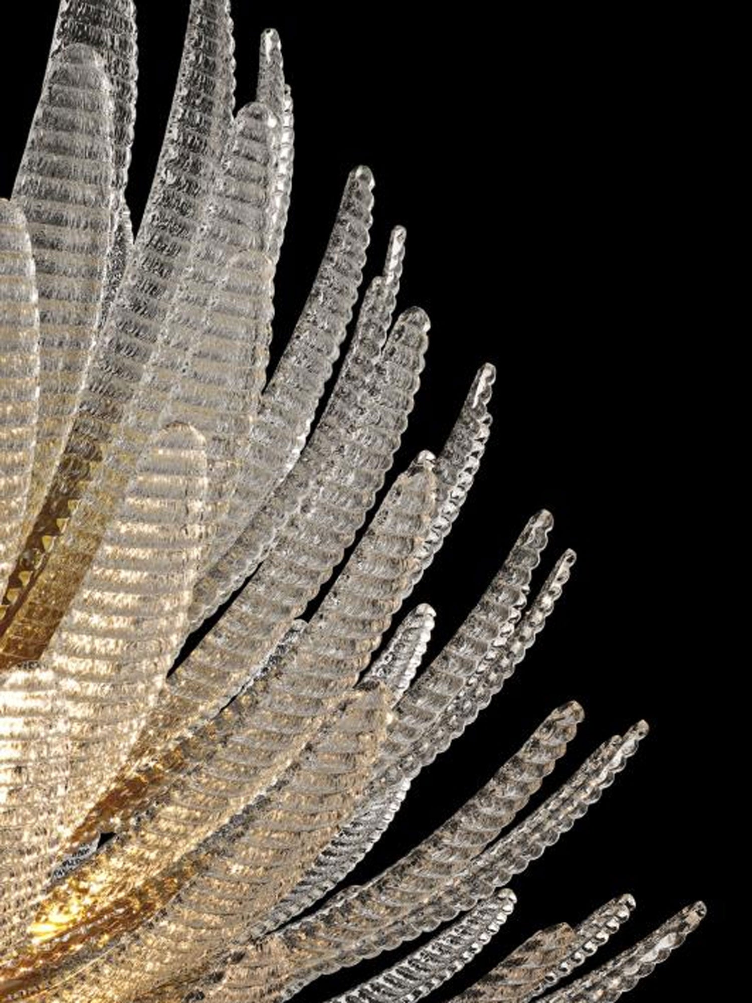 Valerio Aurelia Glass Petal Chandelier