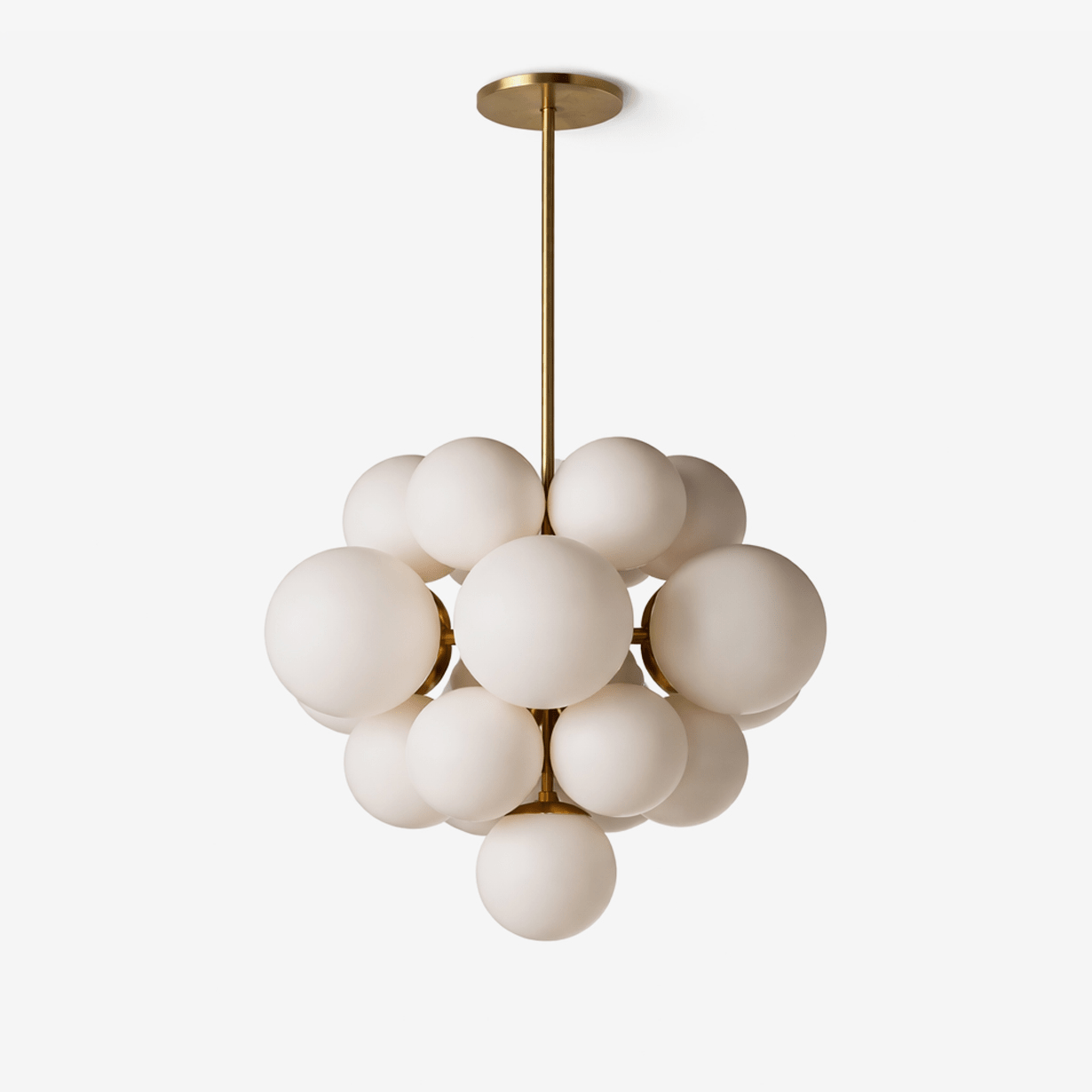 Niveora Cloud Alabaster Cluster Chandelier