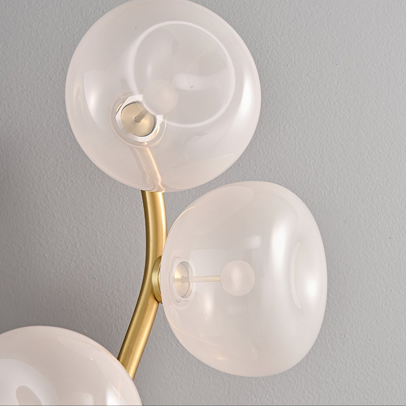 Velarina Wall Lamp Vine Nordic Art Glass Metal