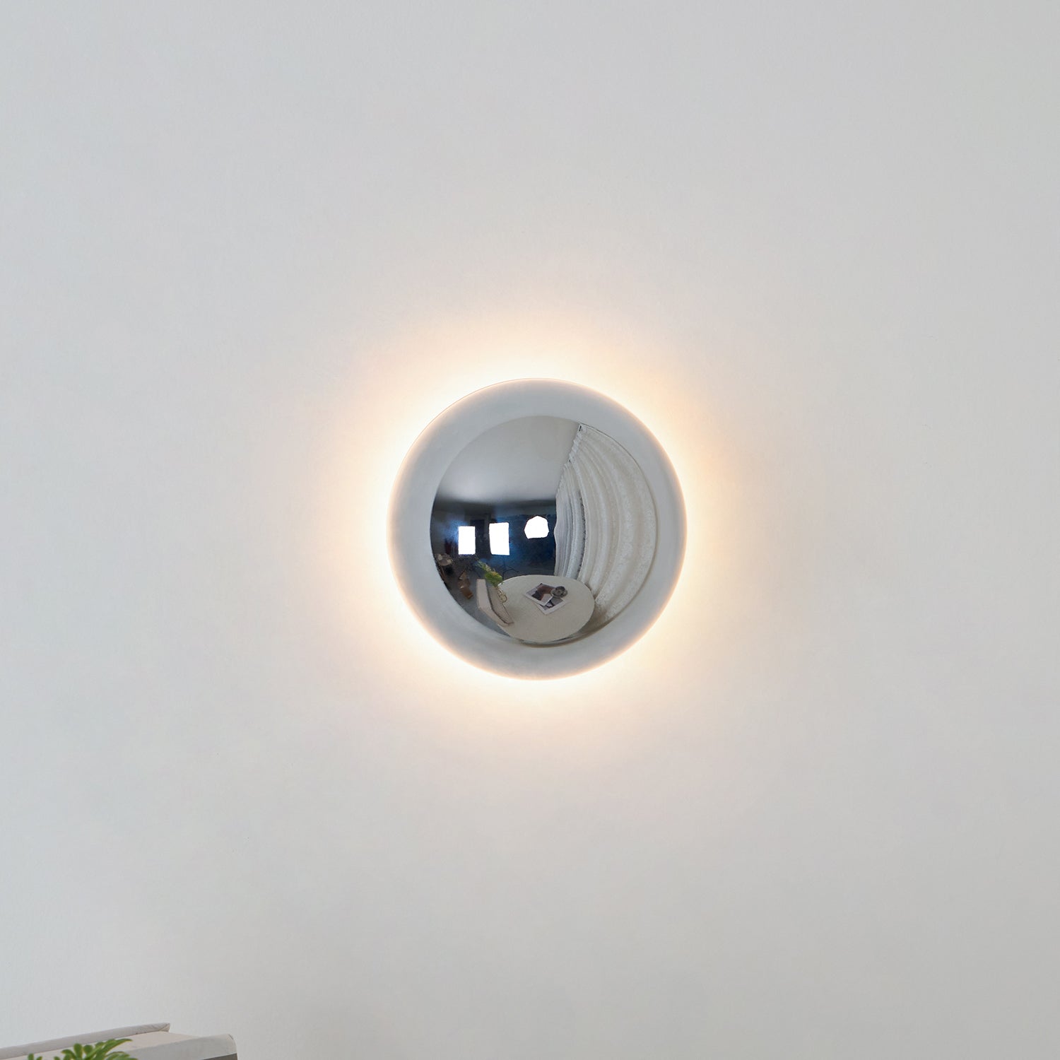 Virixy Modern Minimalist Sphere Sconce Wall Lamp
