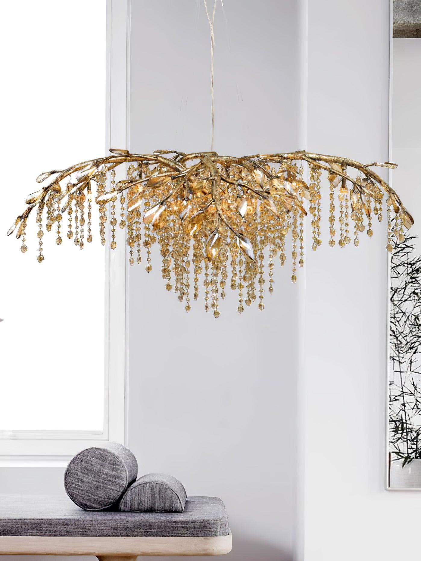 Luxiiel Postmodern Luxury Twilight Crystal Chandelier