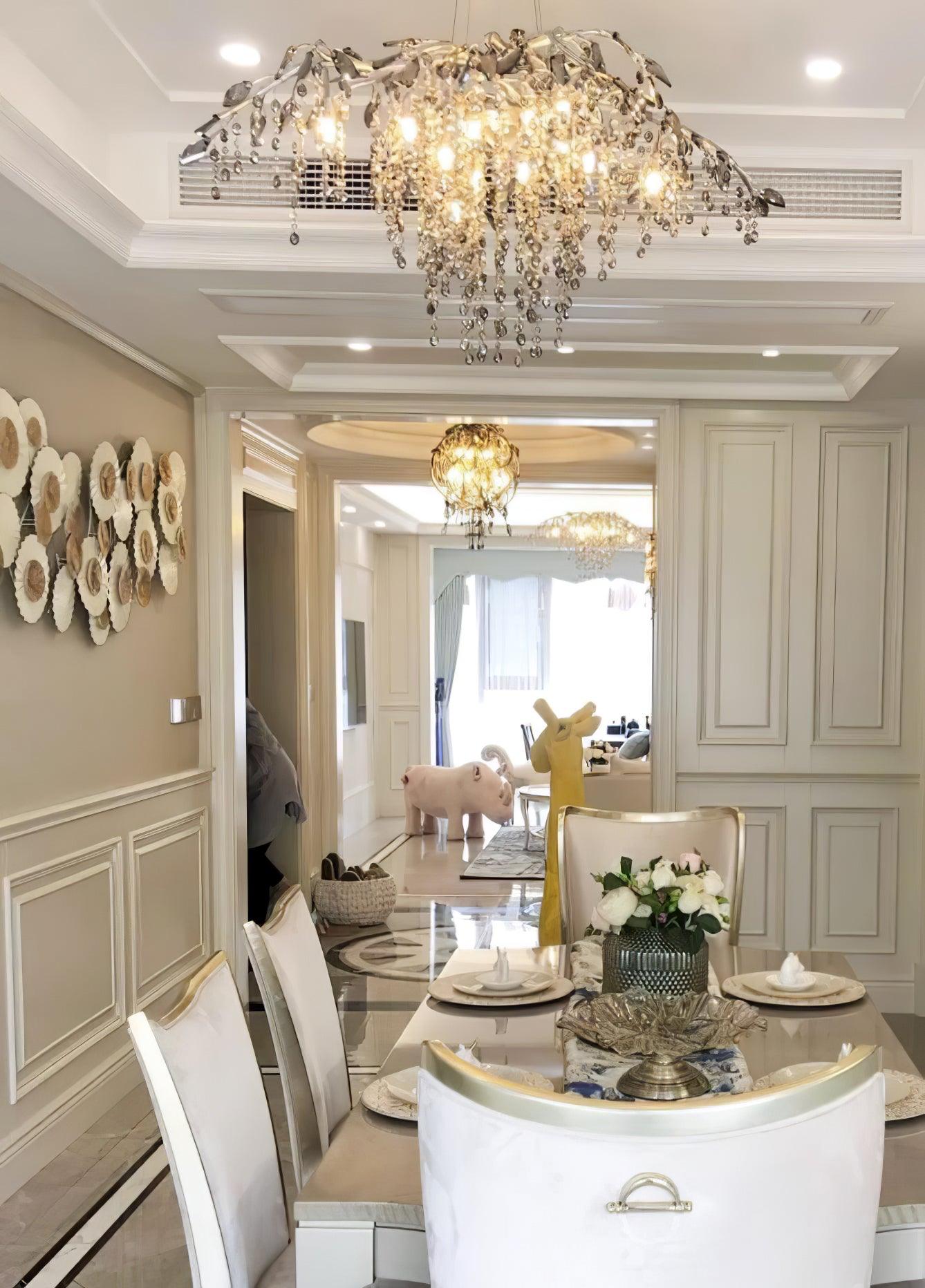 Luxiiel Postmodern Luxury Twilight Crystal Chandelier