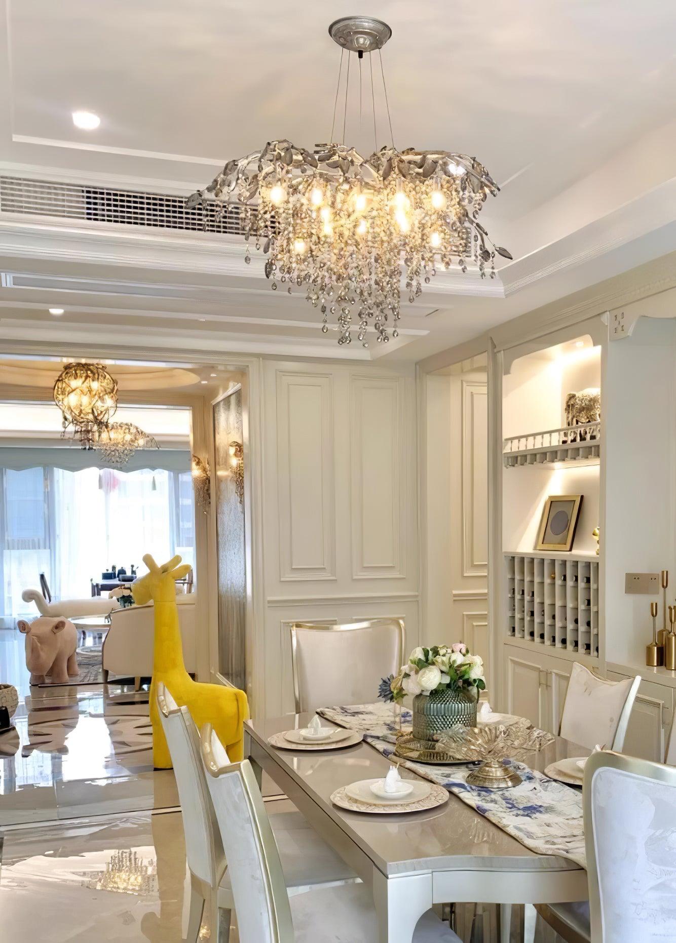 Luxiiel Postmodern Luxury Twilight Crystal Chandelier