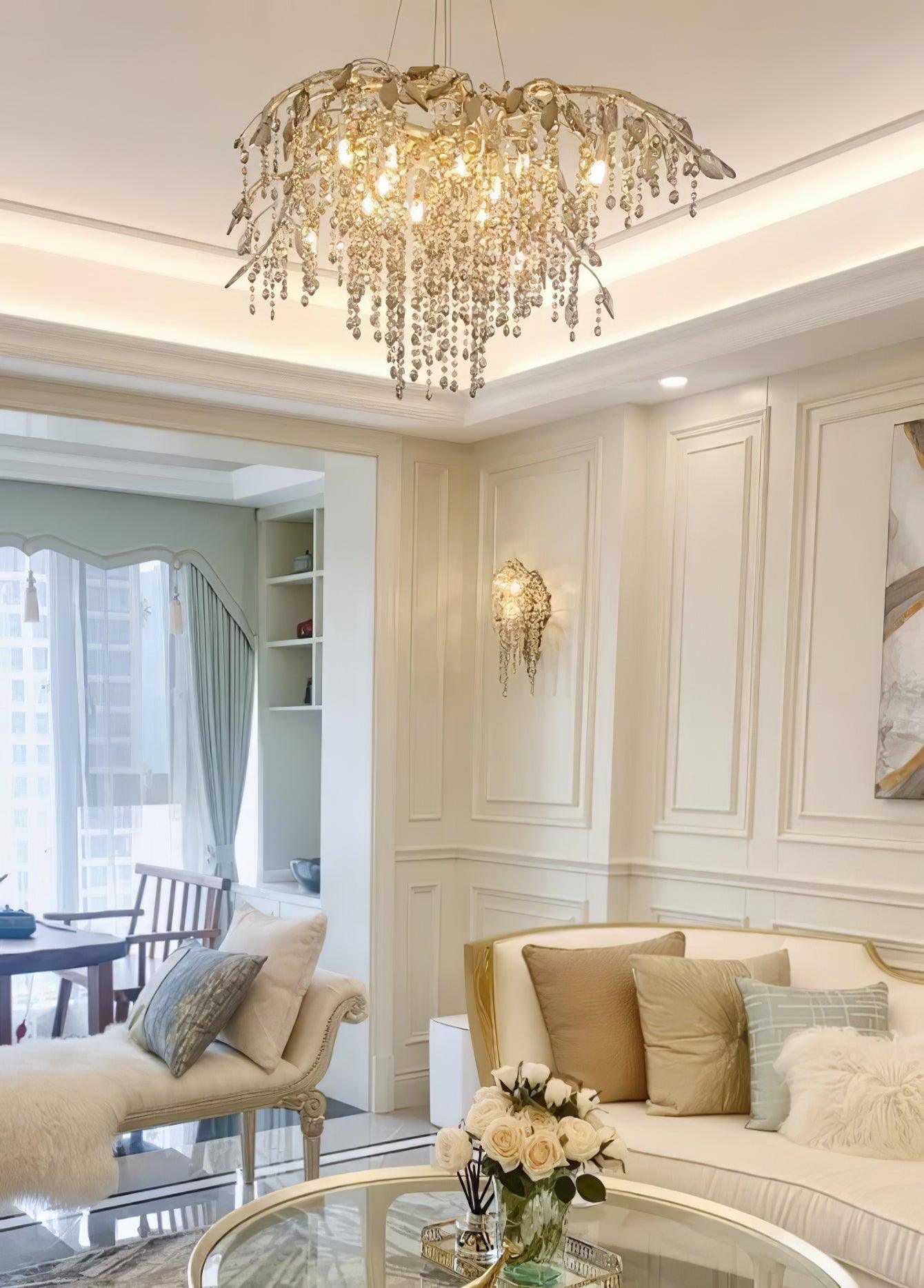 Luxiiel Postmodern Luxury Twilight Crystal Chandelier