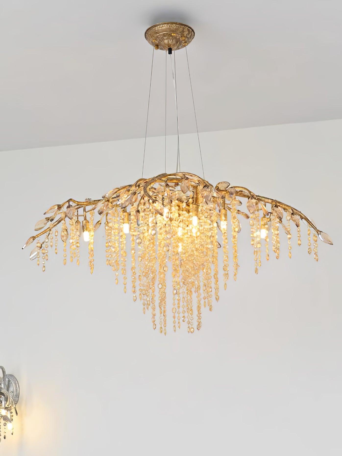 Luxiiel Postmodern Luxury Twilight Crystal Chandelier