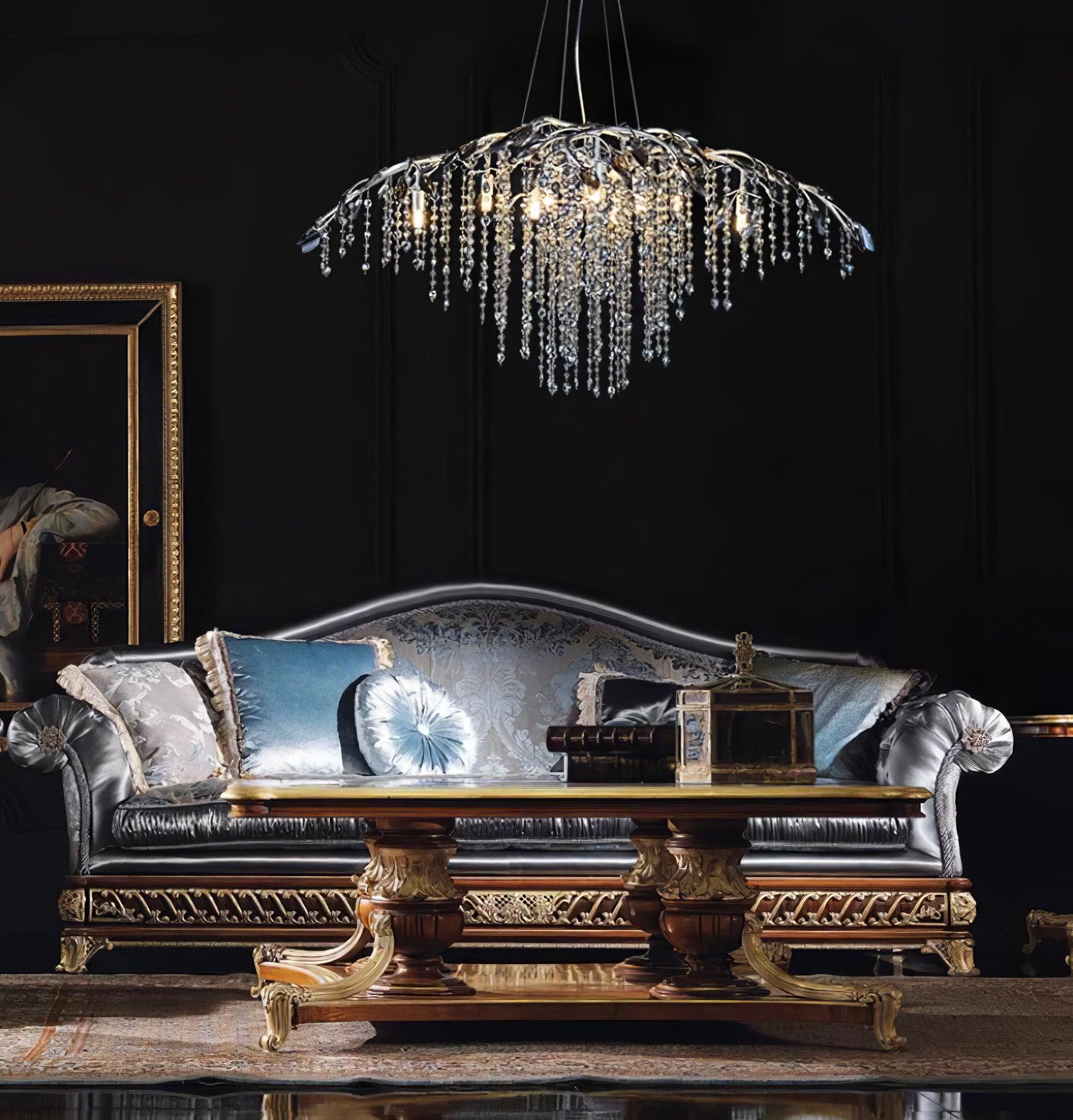 Luxiiel Postmodern Luxury Twilight Crystal Chandelier