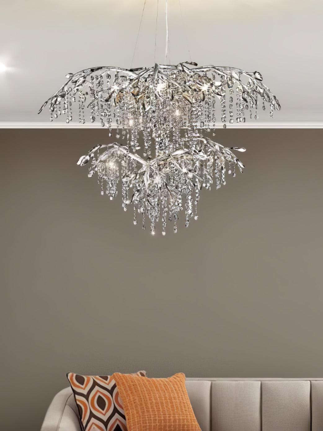 Luxiiel Postmodern Luxury Twilight Crystal Chandelier