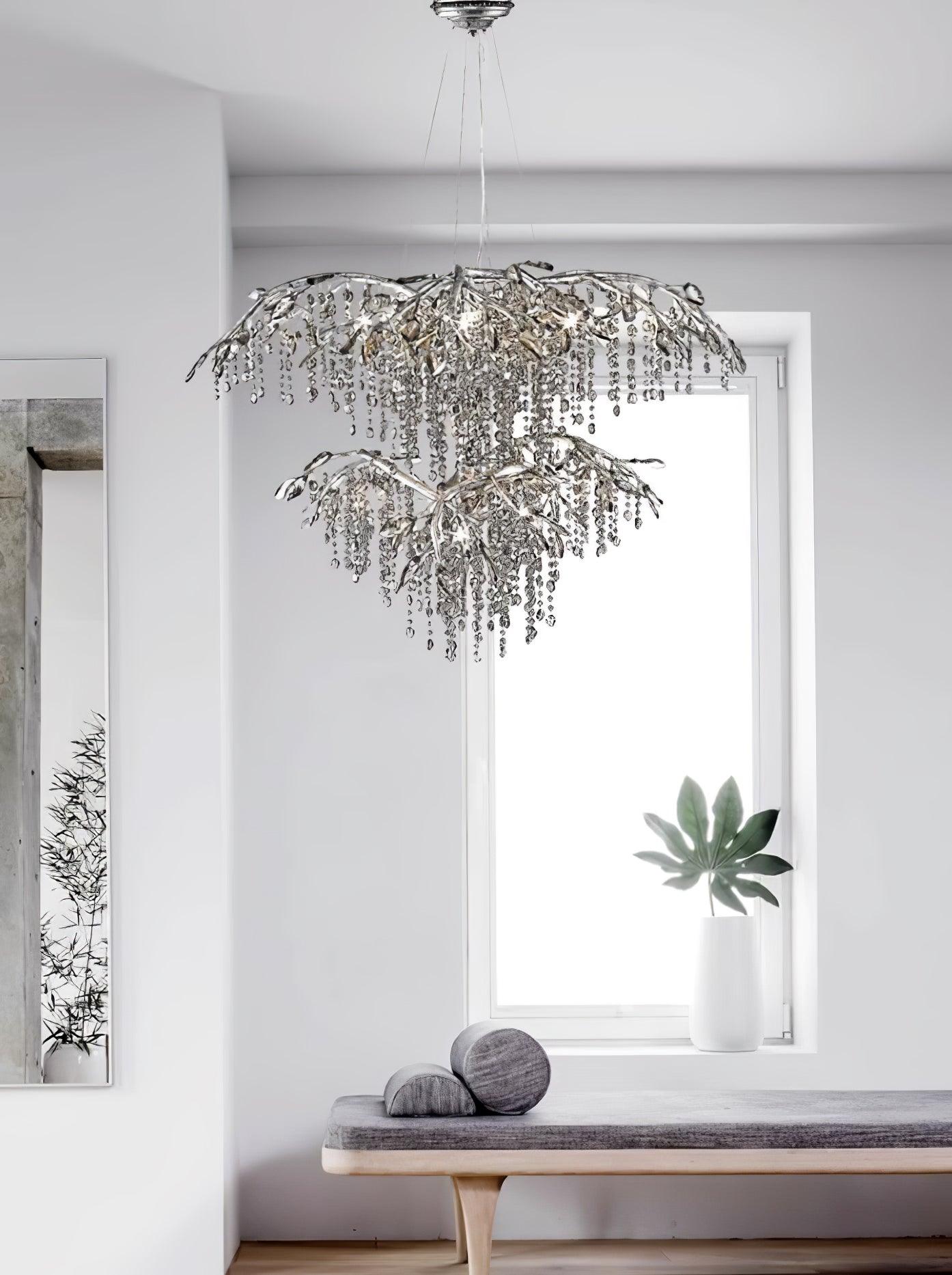 Luxiiel Postmodern Luxury Twilight Crystal Chandelier
