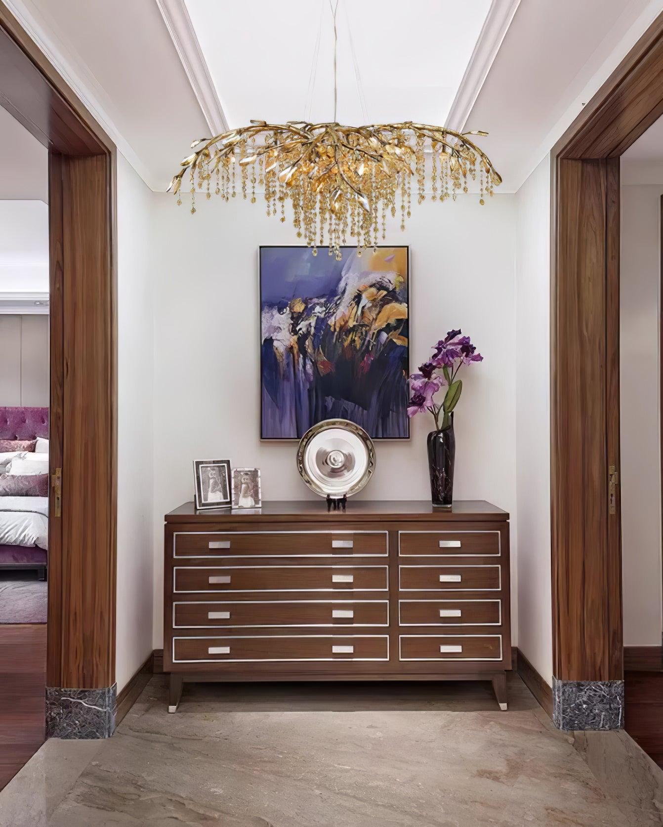 Luxiiel Postmodern Luxury Twilight Crystal Chandelier