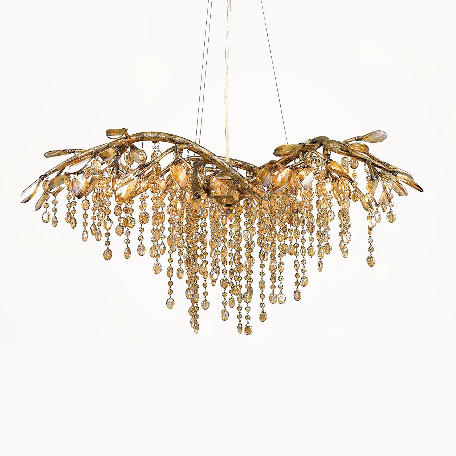 Luxiiel Postmodern Luxury Twilight Crystal Chandelier
