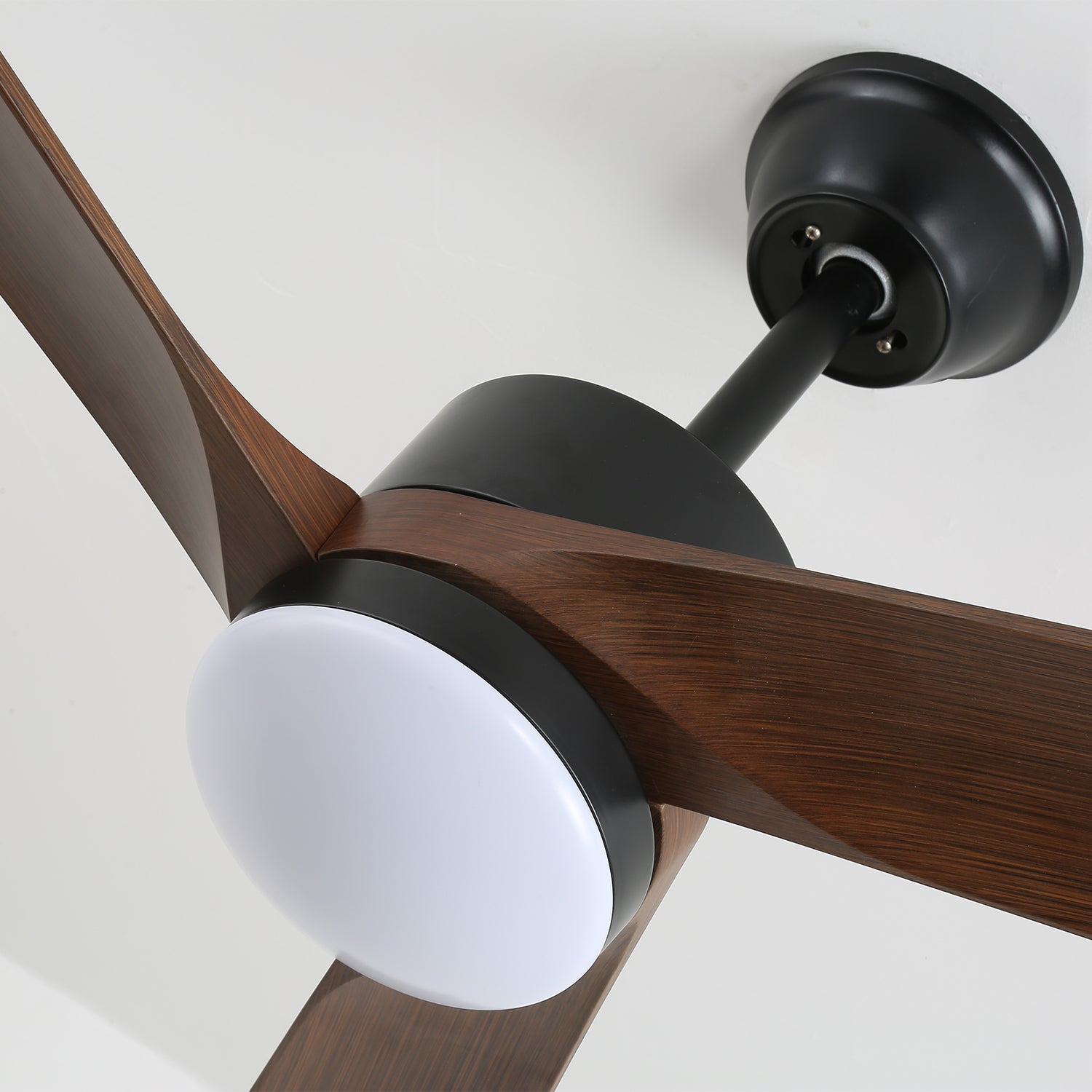 Evraeis Modern Wood Ceiling Fan Light