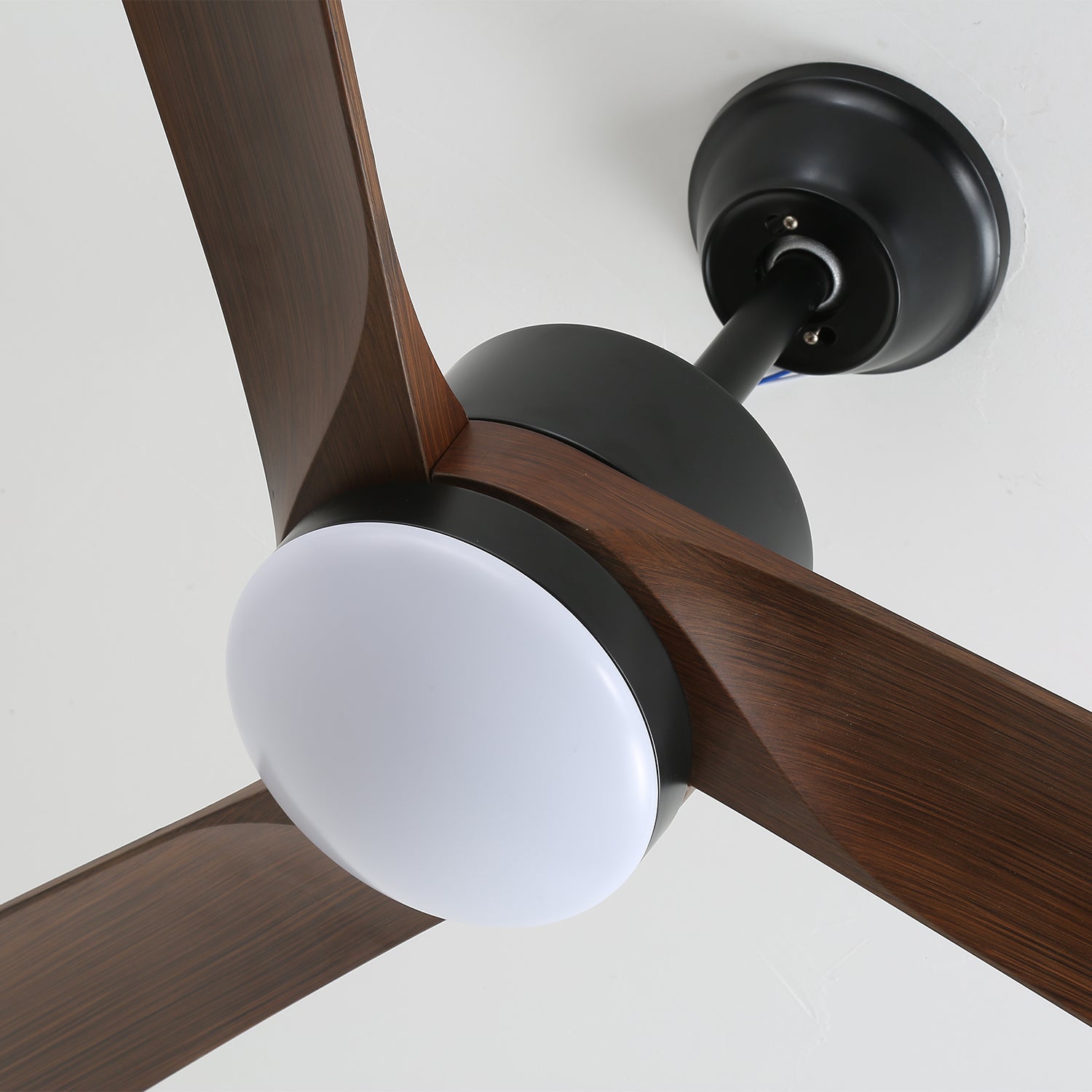 Evraeis Modern Wood Ceiling Fan Light