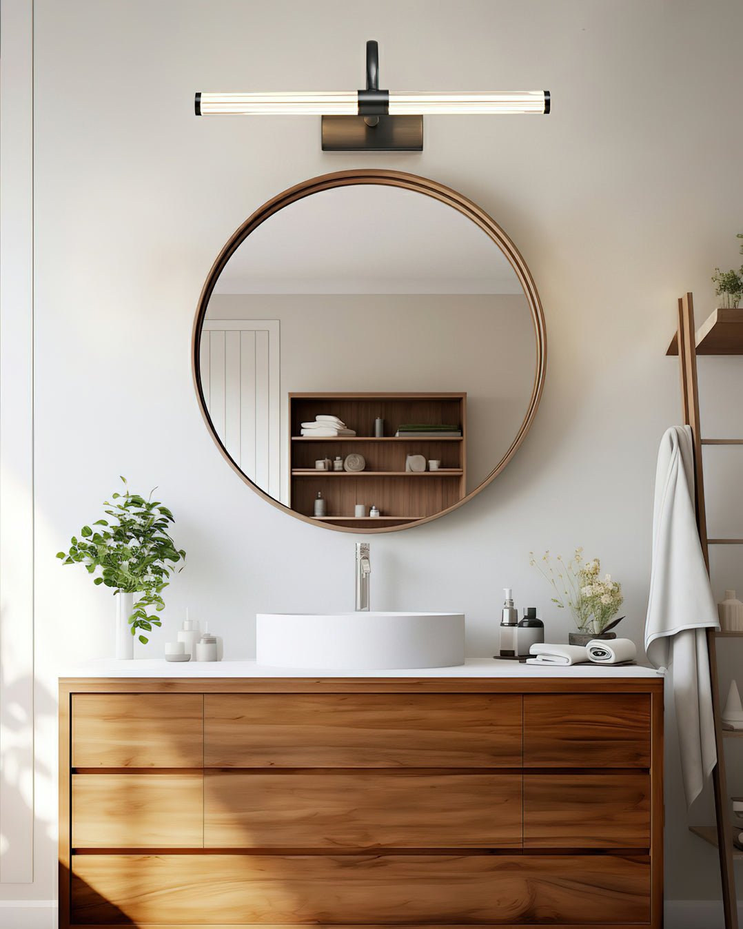 Beryl Modern Minimalist Brass Wall Light