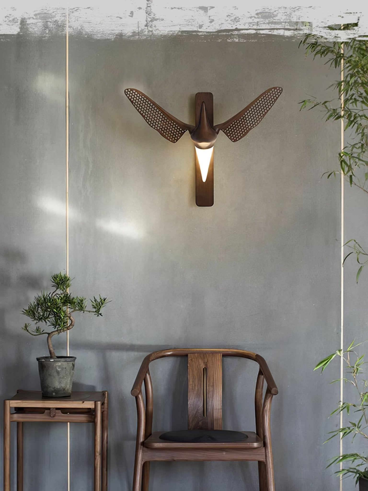 Avesa Individual Creativity Wood Wall Light