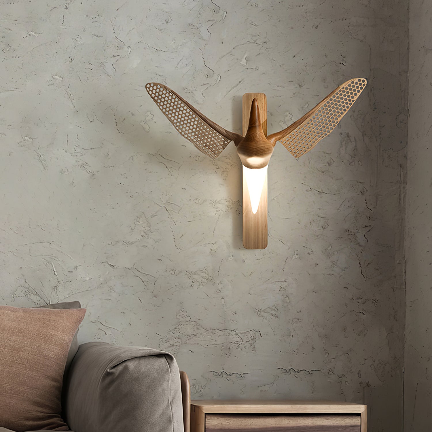Avesa Individual Creativity Wood Wall Light