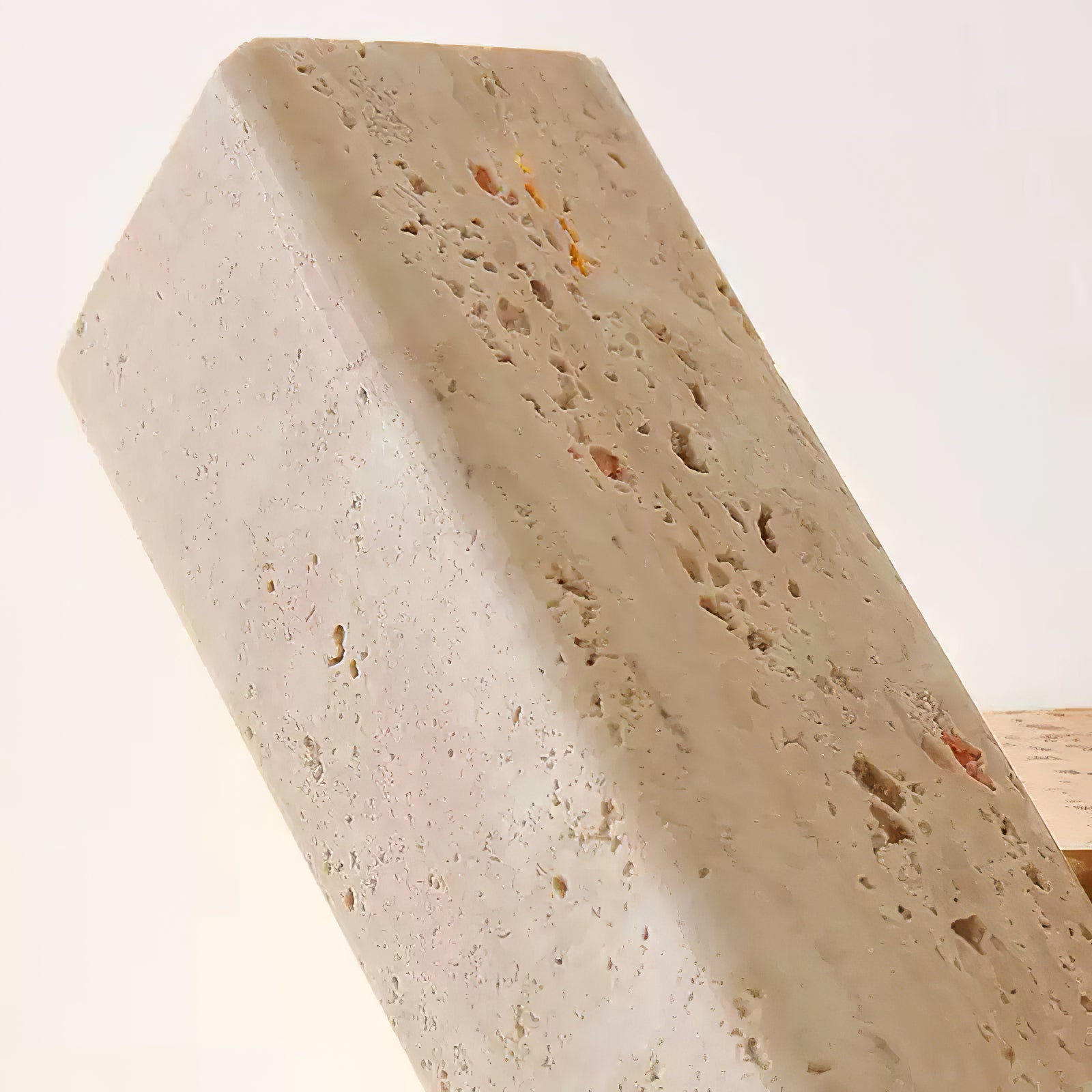 Esorora Rectangular Travertine Wall Light