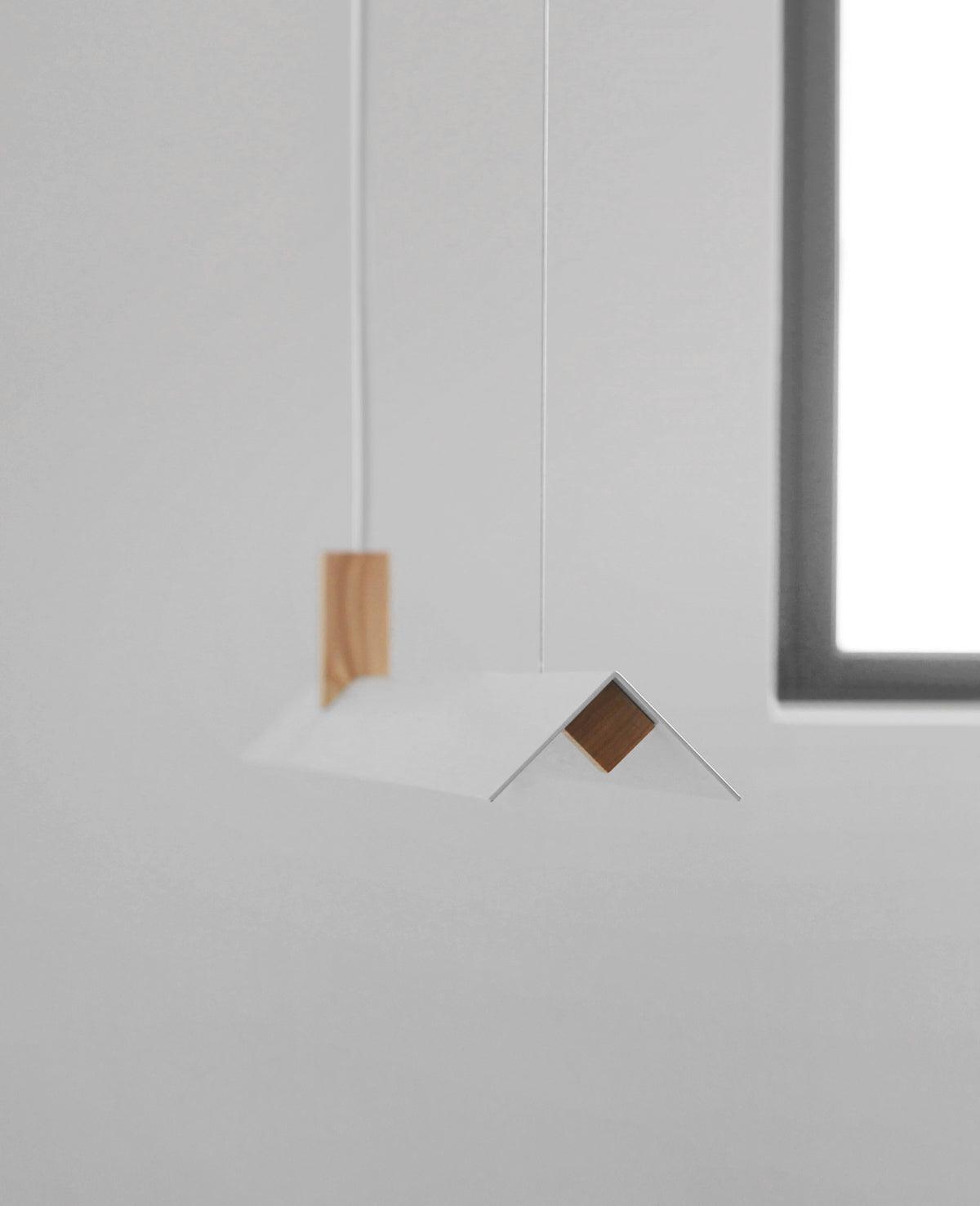 Linea Minimalist Wooden Pendant Light