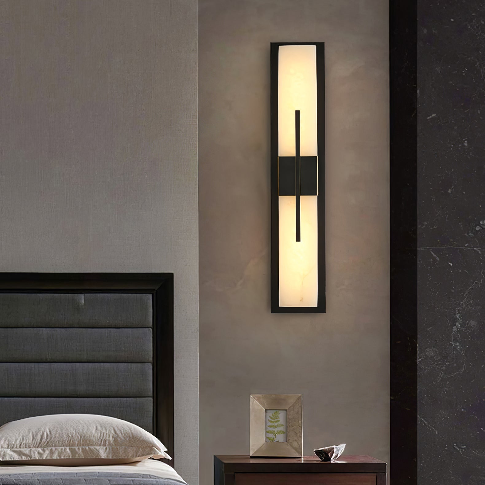 Vellmure Twin Alabaster Sconce