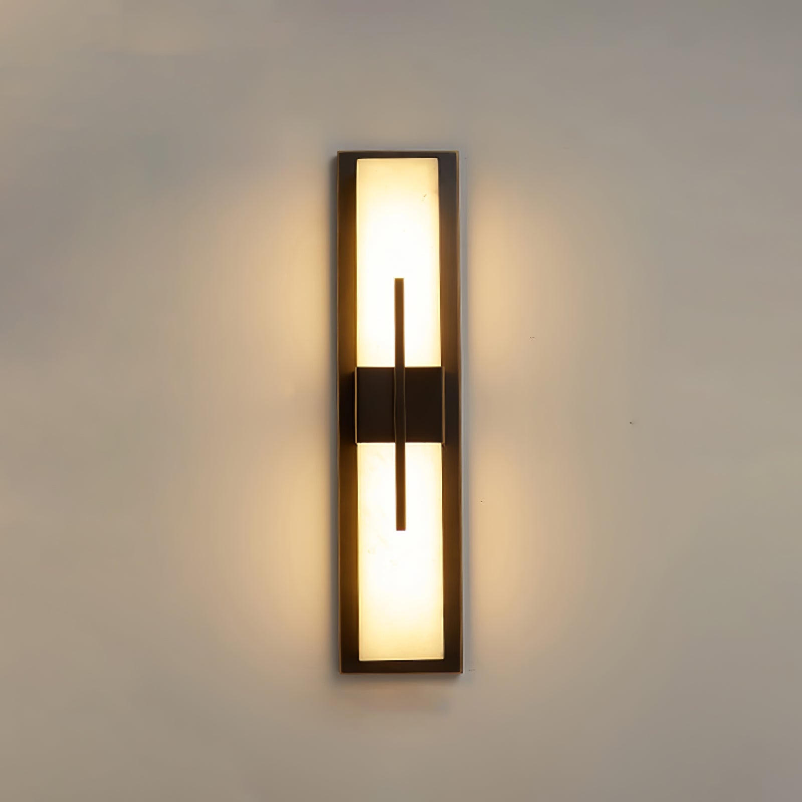 Vellmure Twin Alabaster Sconce