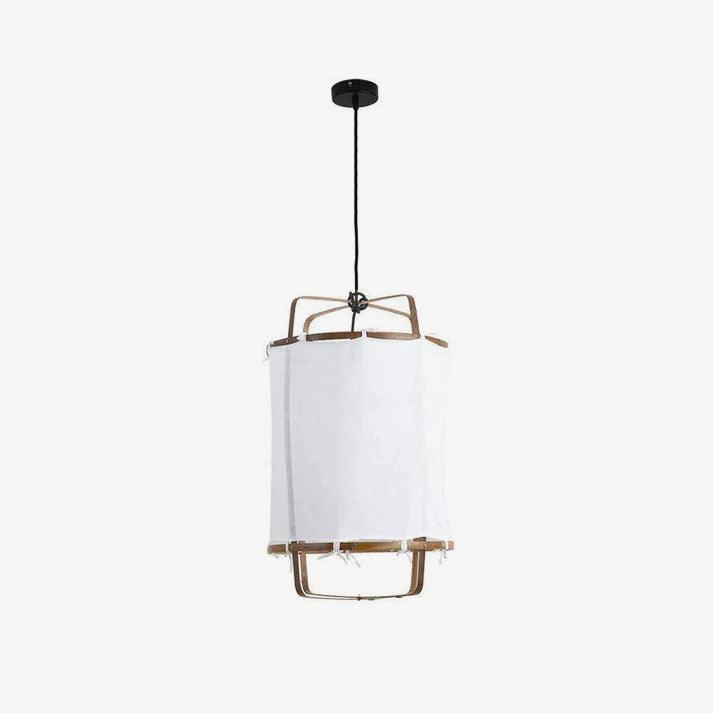 Arioelia Pendant Lamp Bamboo Shade for Living Room