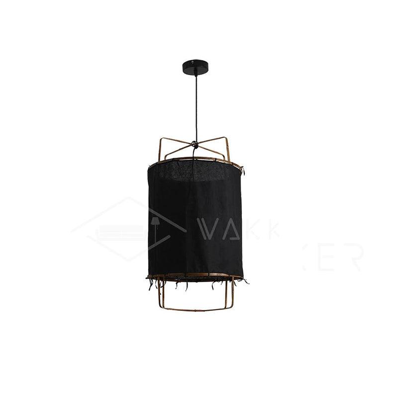 Arioelia Pendant Lamp Bamboo Shade for Living Room