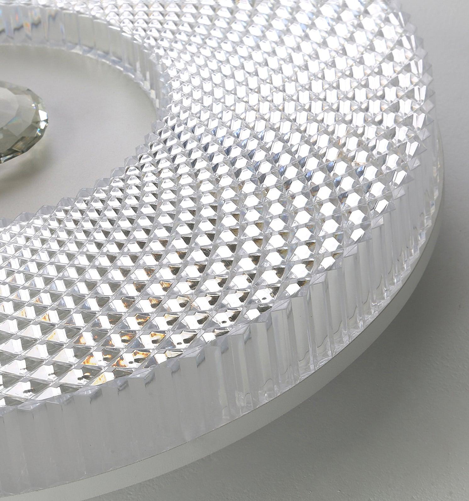 Nirenaine Ceiling Lamp LED Flush Mount Acrylic