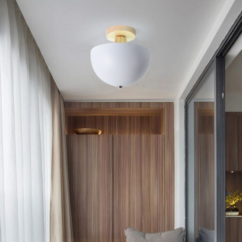Muto Modern LED Ceiling Light Fixtures Wood/ Living Room