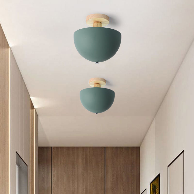 Muto Modern LED Ceiling Light Fixtures Wood/ Living Room