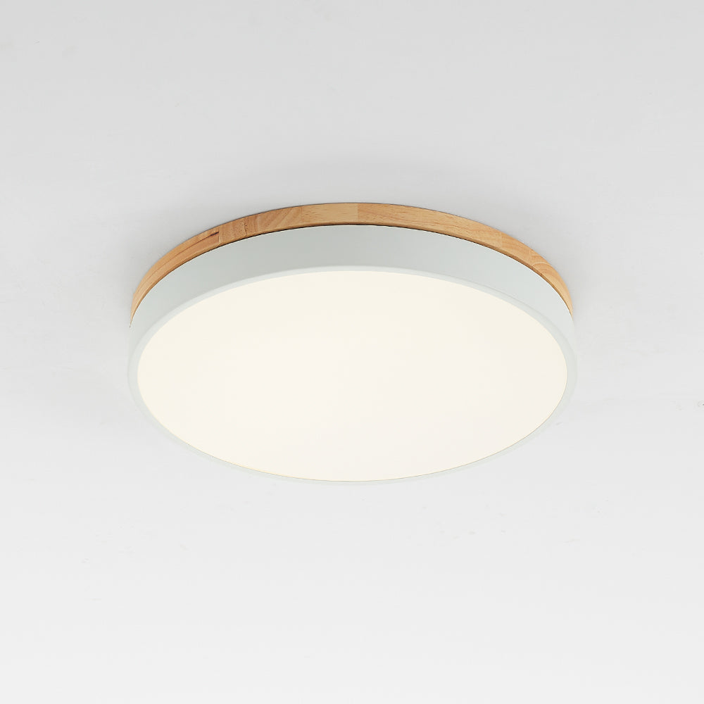Valentina Nordic LED Round Flush Mount Ceiling Light