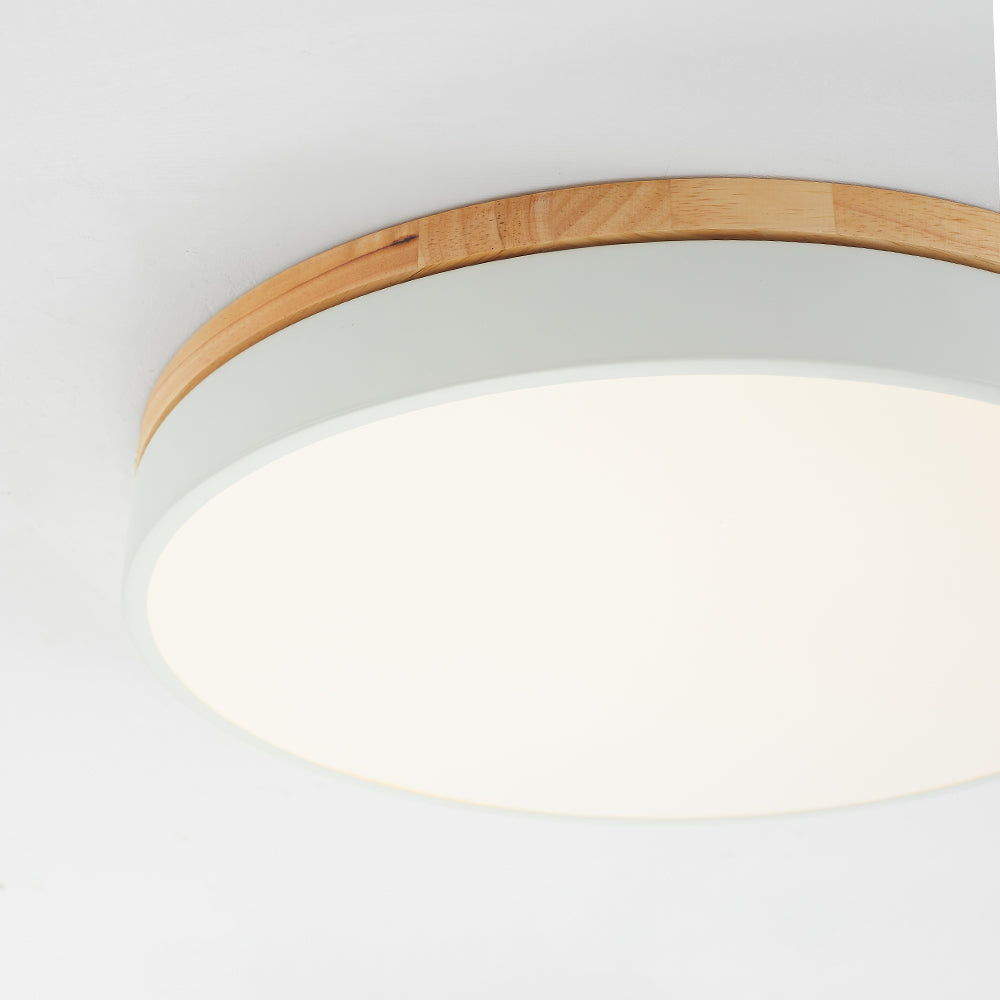 Valentina Nordic LED Round Flush Mount Ceiling Light