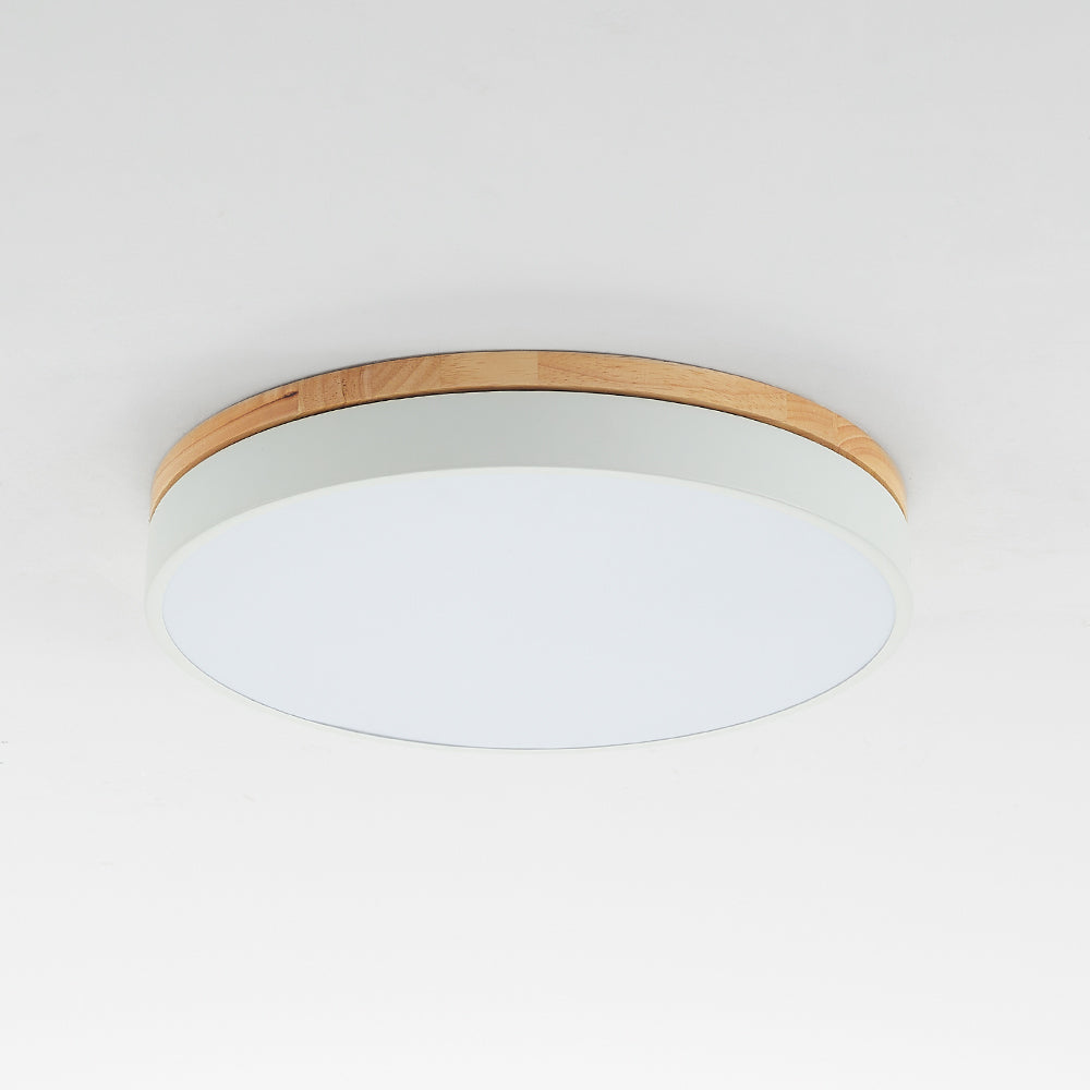 Valentina Nordic LED Round Flush Mount Ceiling Light