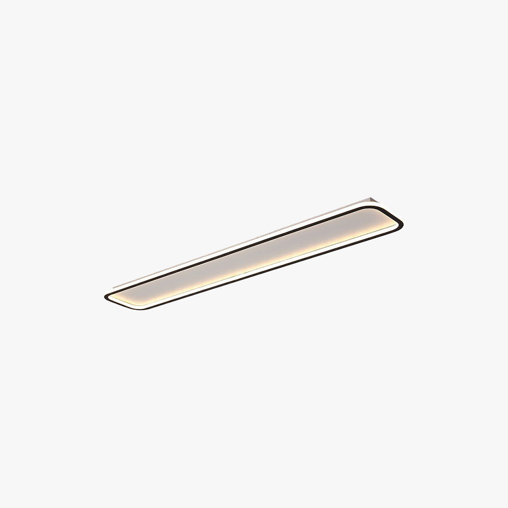 Arisha Minimalist Flush Mount Ceiling Light Rectangle Bedroom