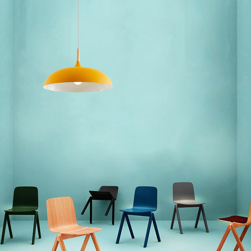 Arisha Modern Pendant Light Dome Macaron Dining Room