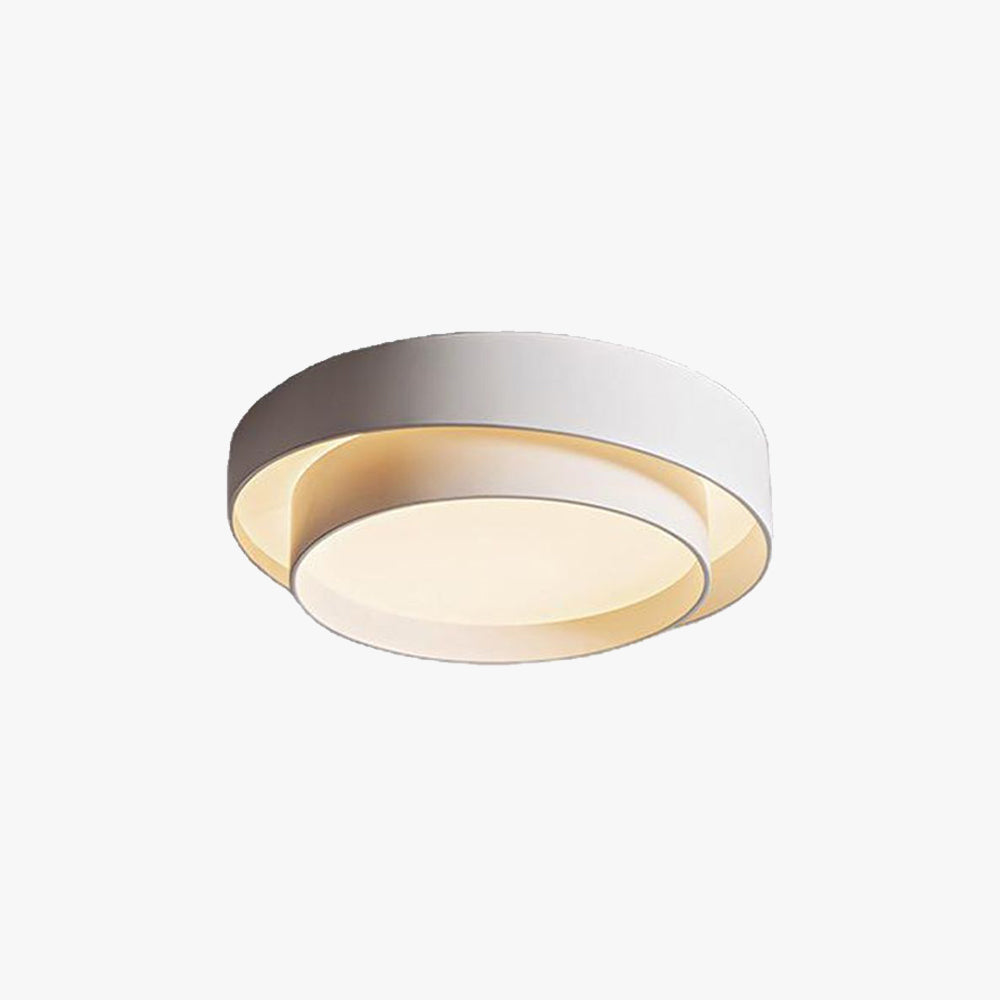 Arisha Nordic Art Deco Circular Flush Mount Ceiling Light