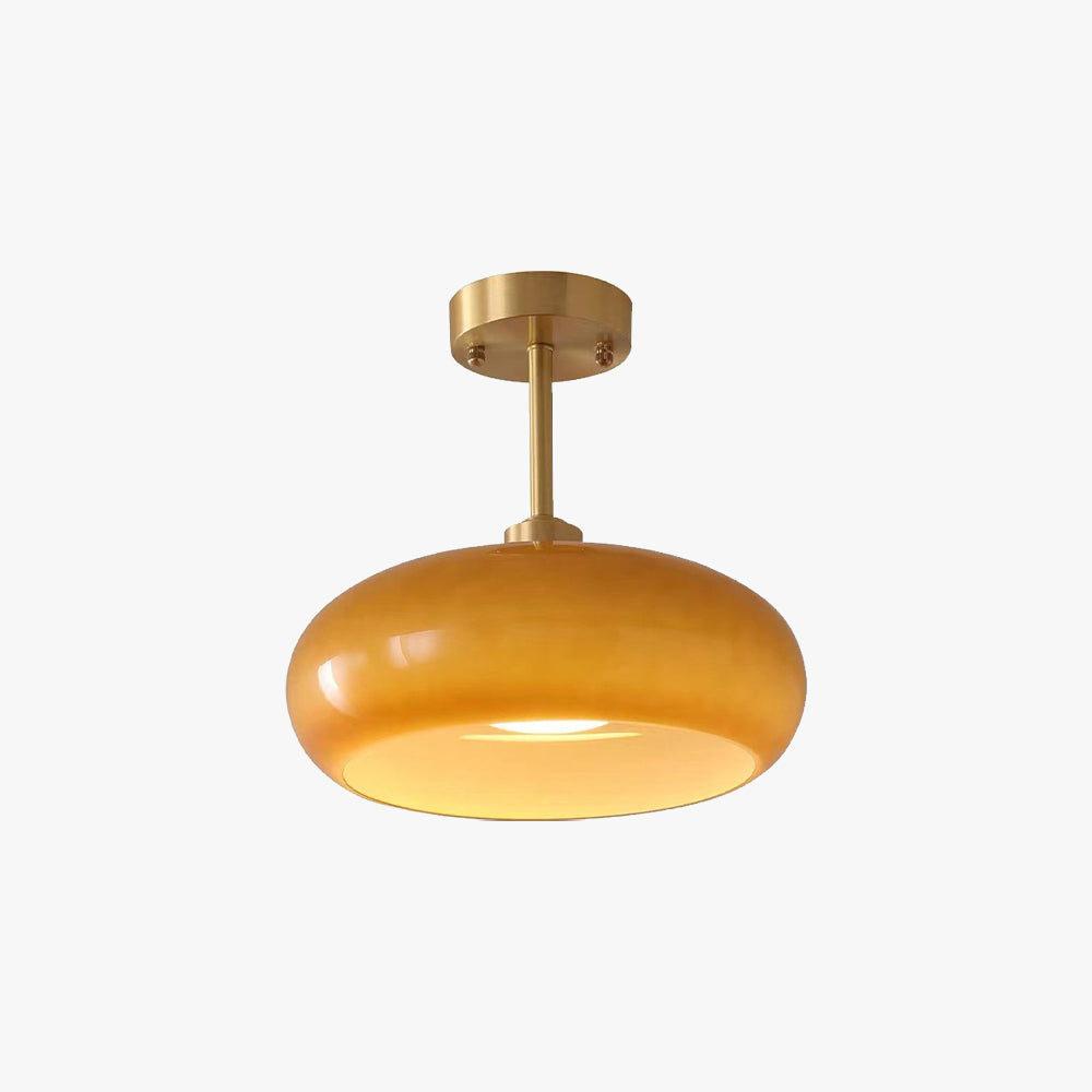 Valentina Modern Designer Round Flush Mount Ceiling Light