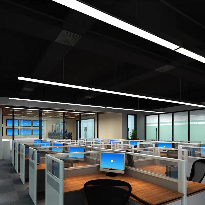 Arisha Minimalist Rectangular LED Pendant Light Acrylic Office