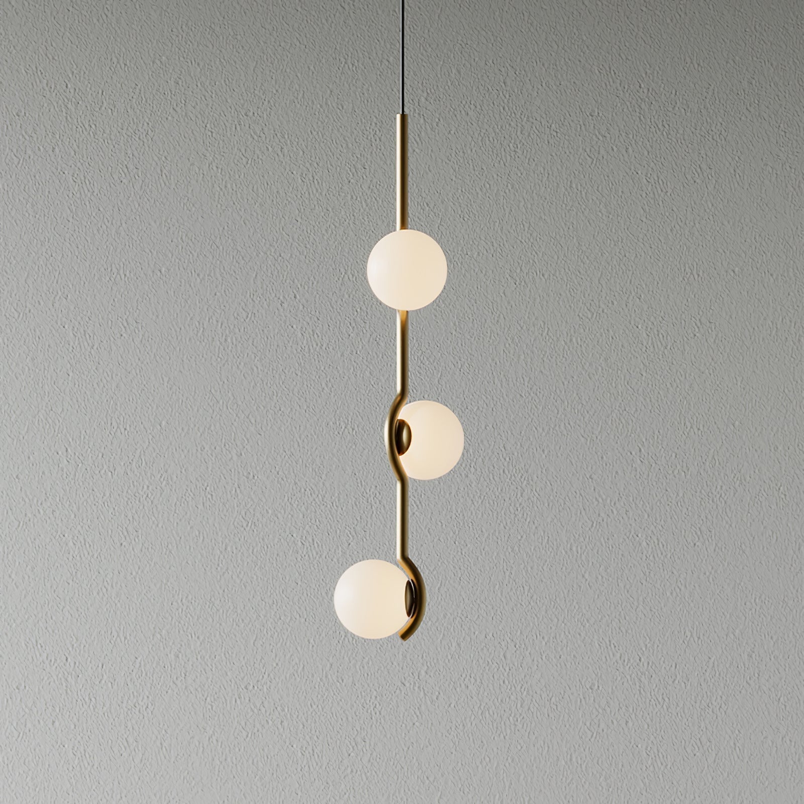 Bora Minimalist Glass Pendant Light