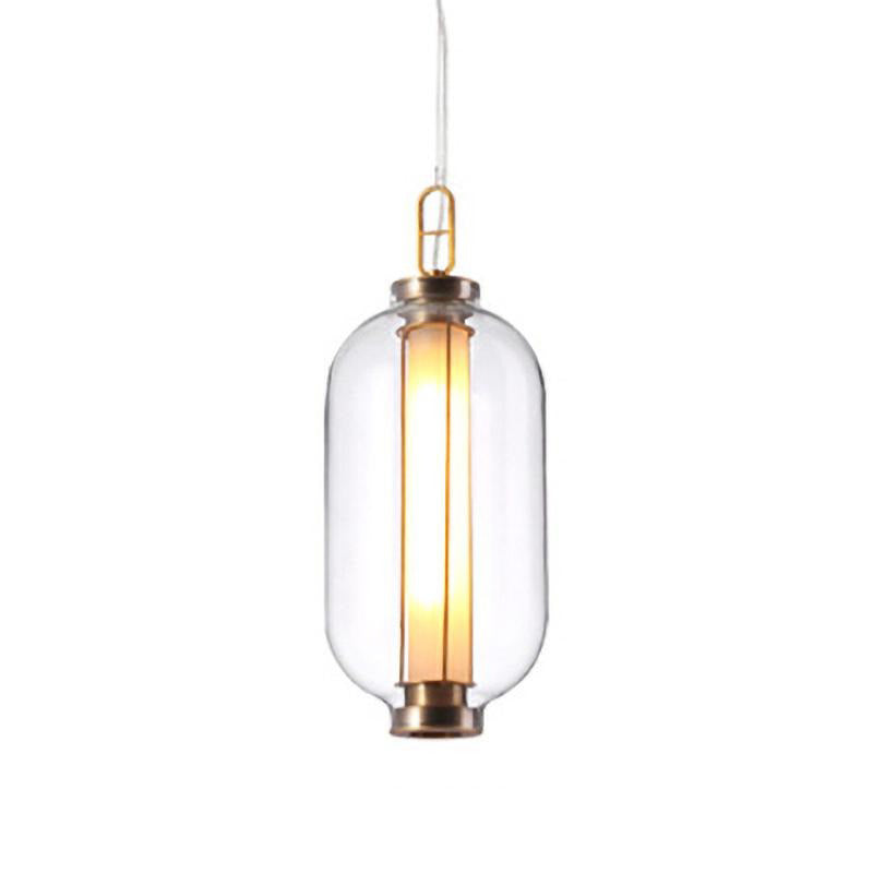 Uphaos Modern Minimalist Family Glass Pendant Light