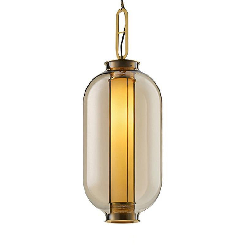 Uphaos Modern Minimalist Family Glass Pendant Light