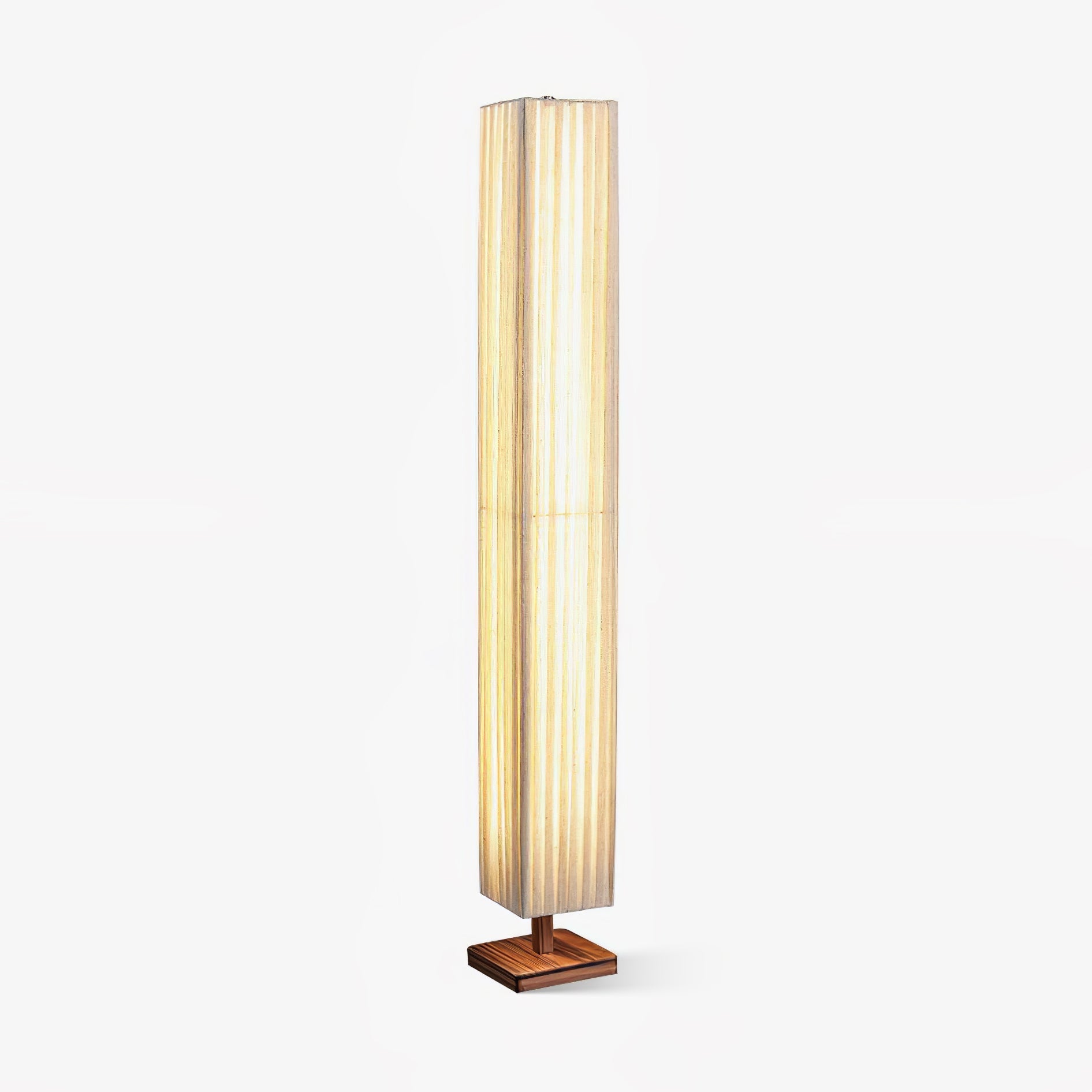Vesolyre Japandi Fabric Floor Lamp