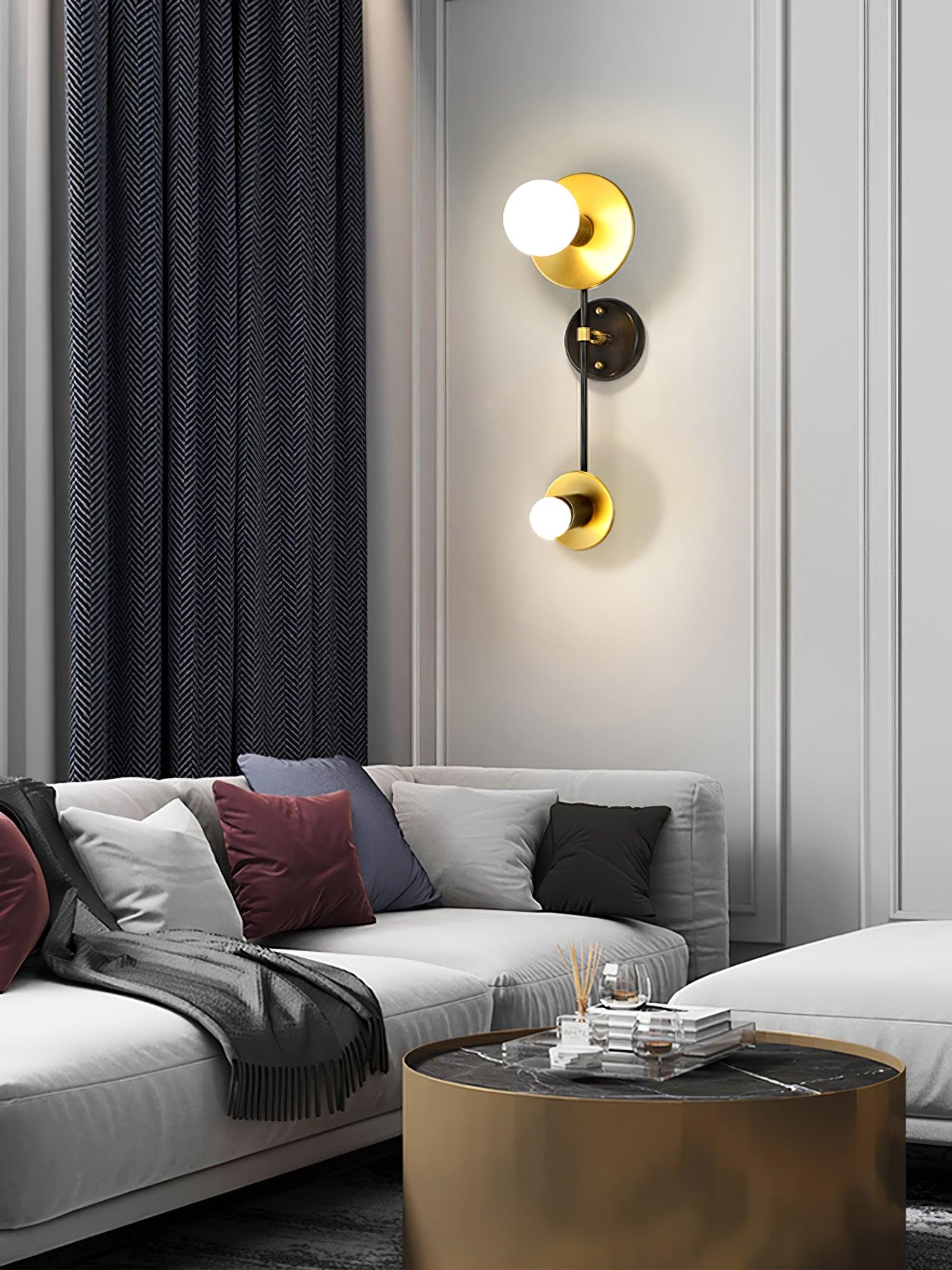 Balance Premium Elegance Scale Marble Wall Light