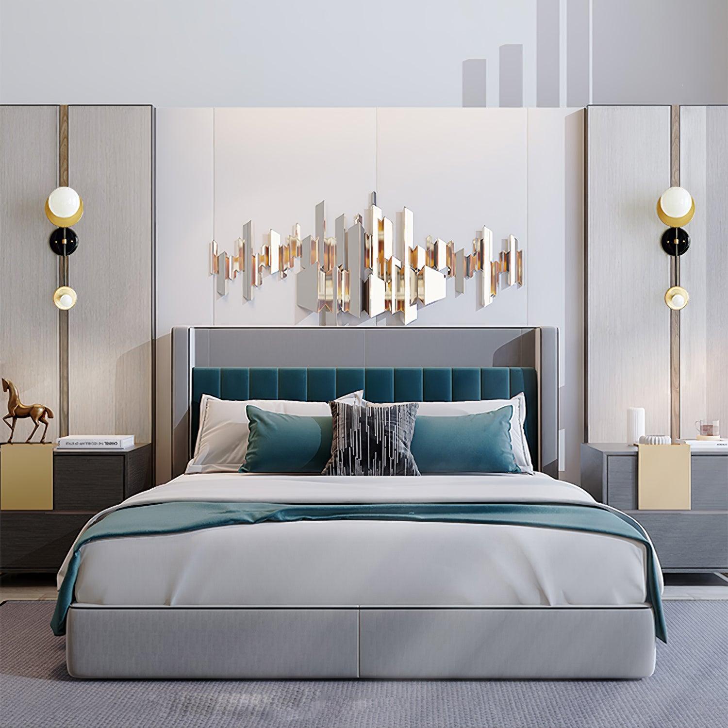 Balance Premium Elegance Scale Marble Wall Light