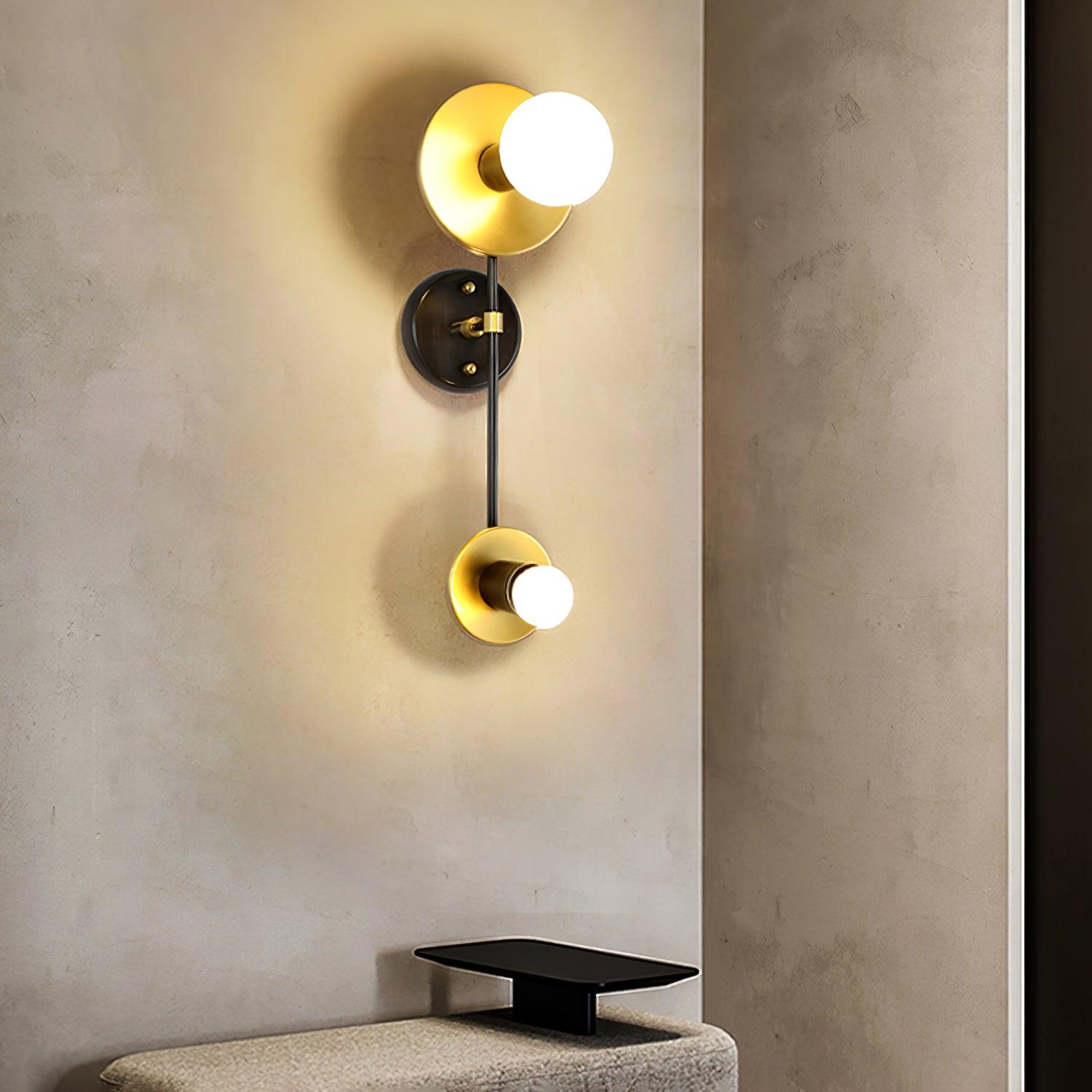 Balance Premium Elegance Scale Marble Wall Light