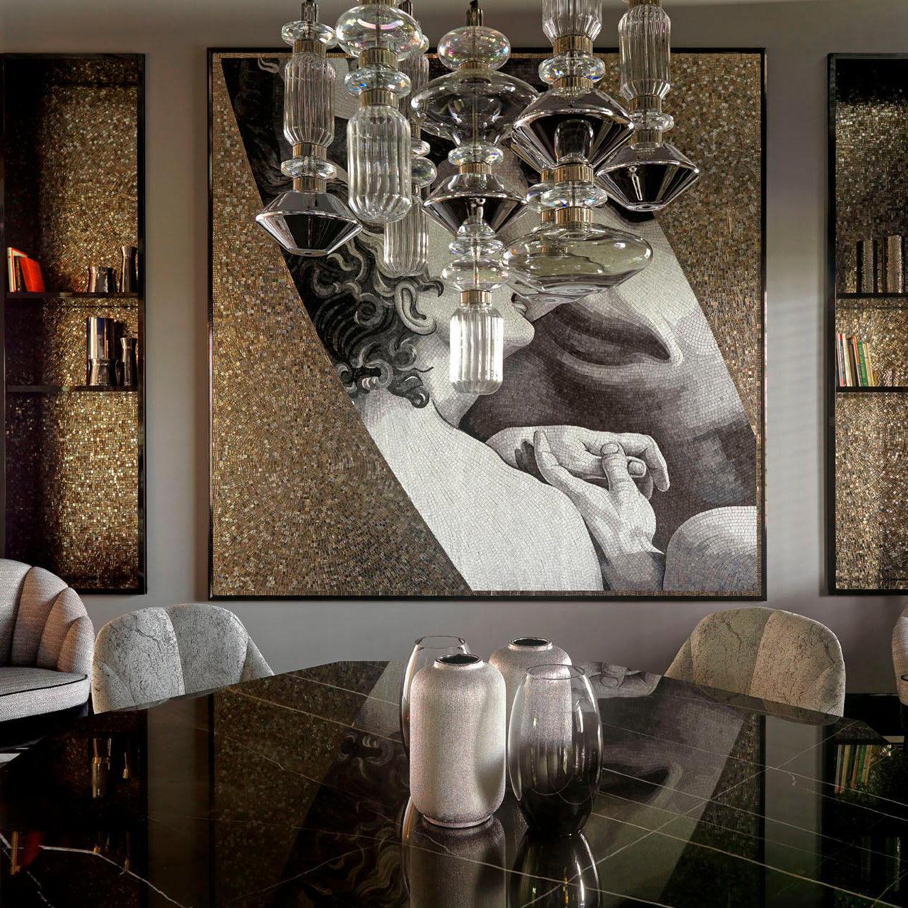 Veliora Glass Light Luxury Pendant Lamp