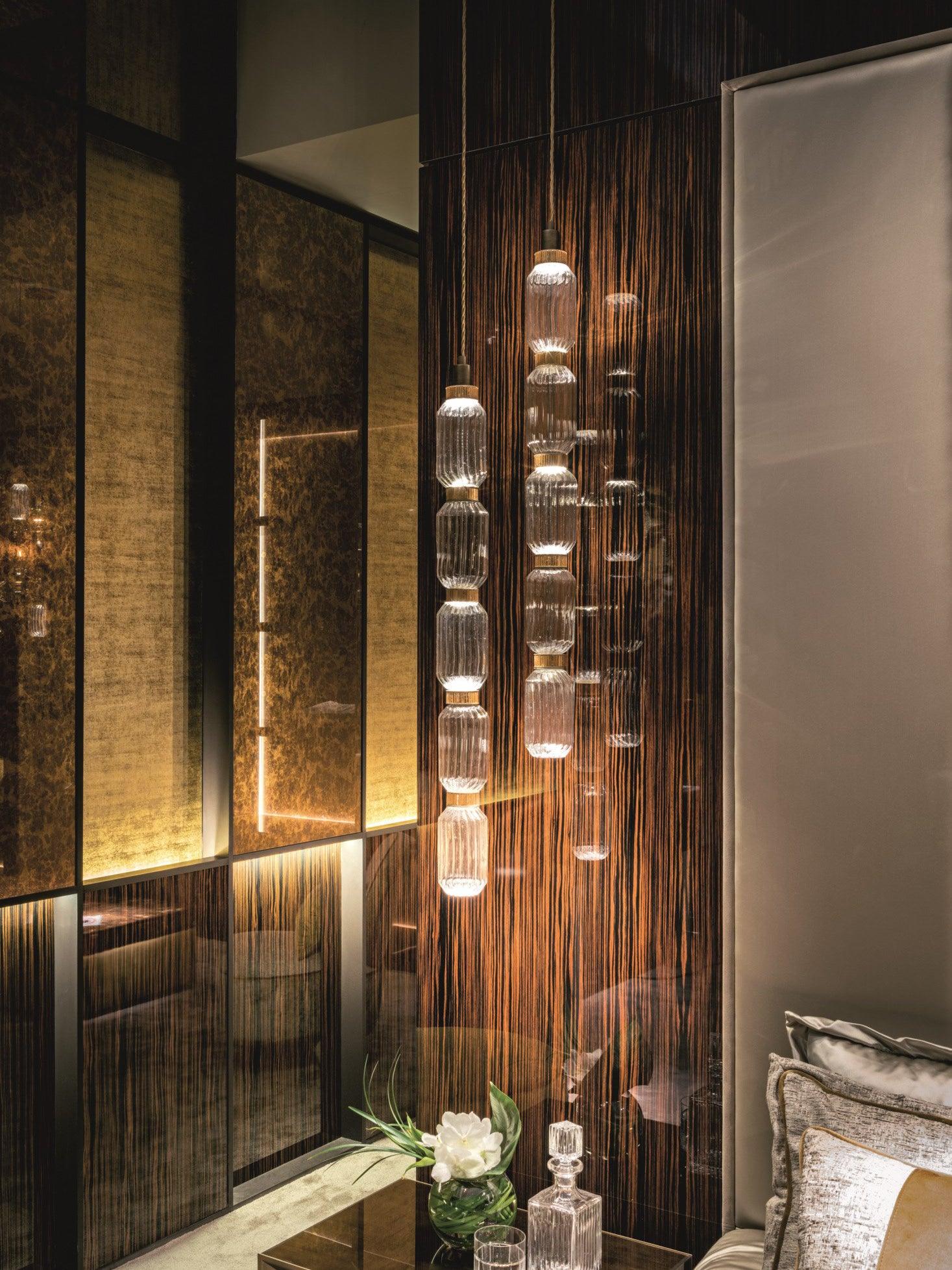 Veliora Glass Light Luxury Pendant Lamp