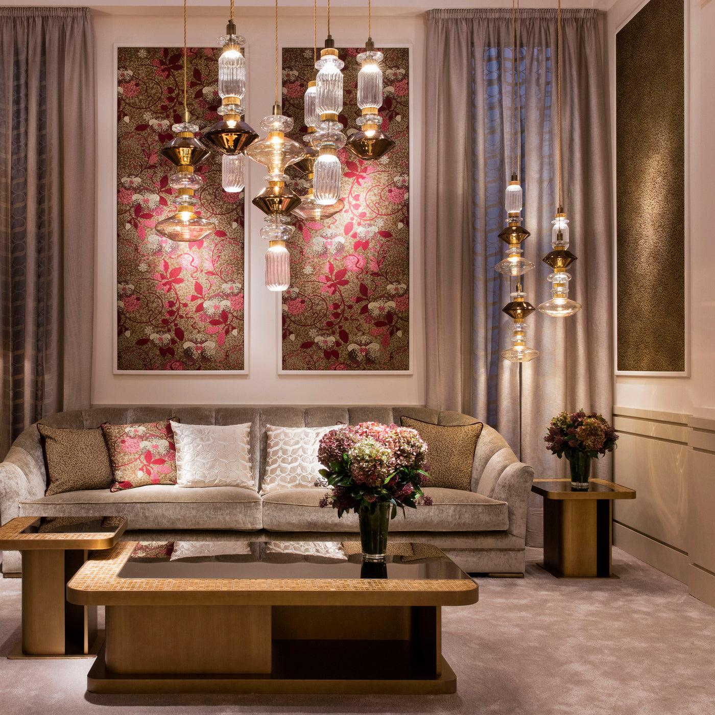 Veliora Glass Light Luxury Pendant Lamp