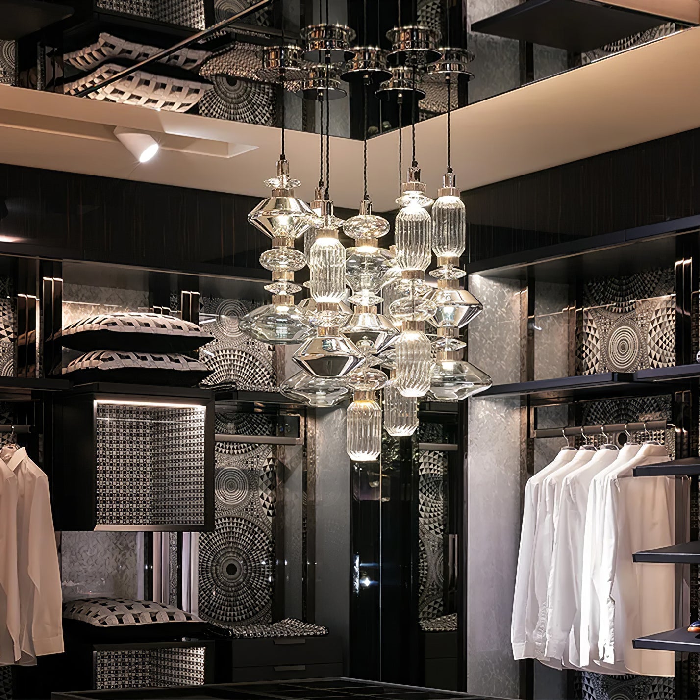 Veliora Glass Light Luxury Pendant Lamp