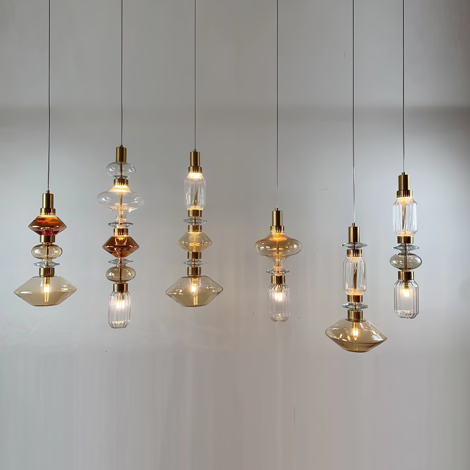 Veliora Glass Light Luxury Pendant Lamp