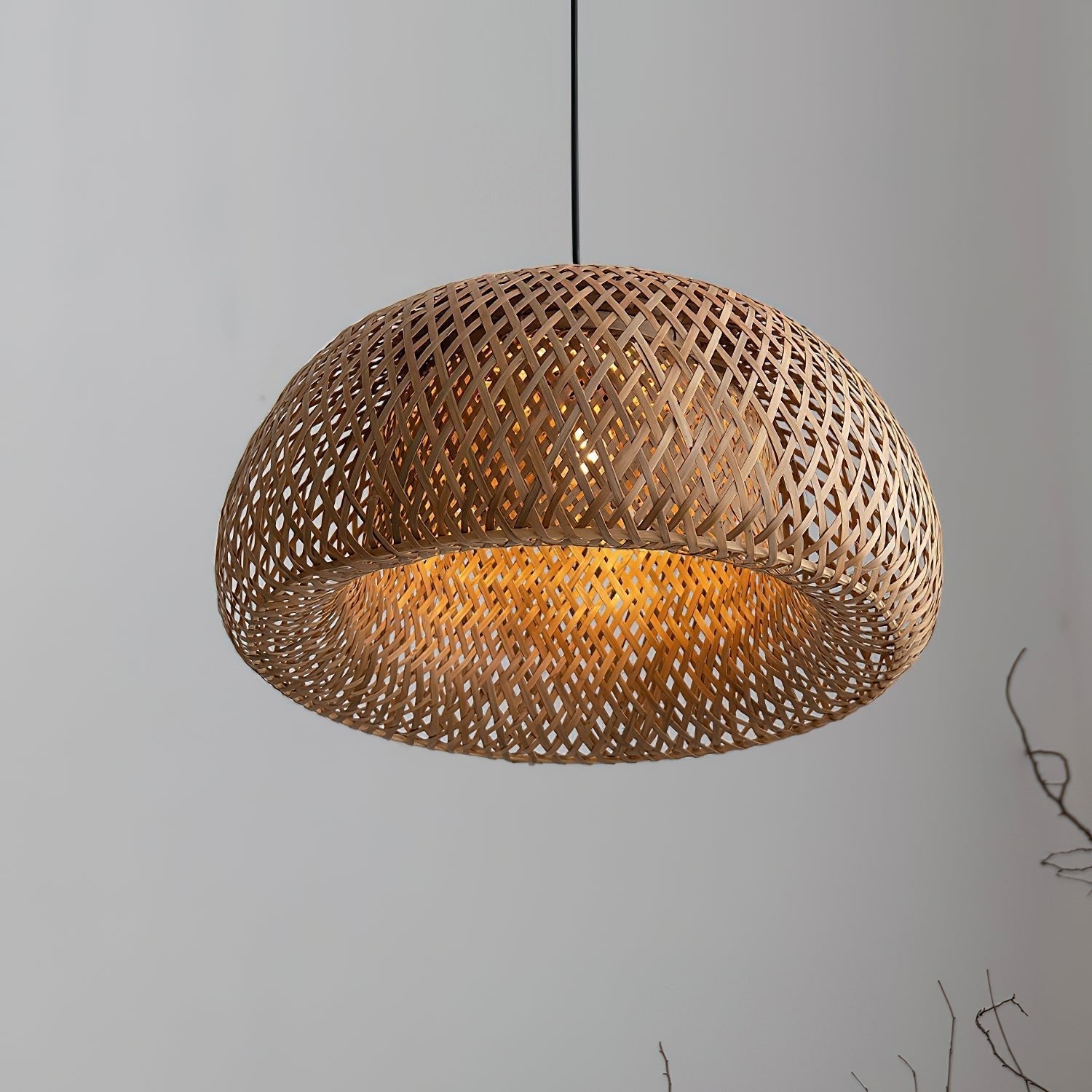 Nostor Bamboo Retro Vintage Pendant Lamp