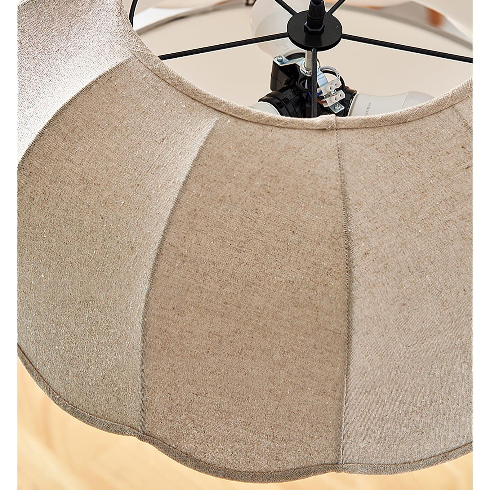 Linoaya Fabric Rustic Pendant Lamp